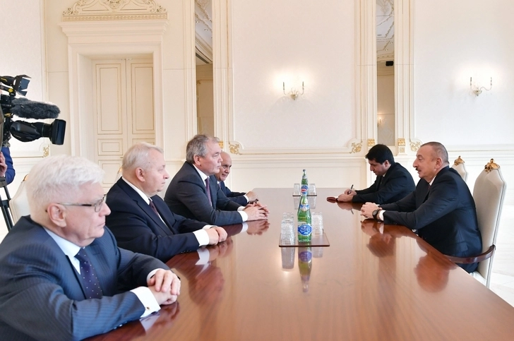 Президент Ильхам Алиев принял российскую делегацию – ОБНОВЛЕНО
