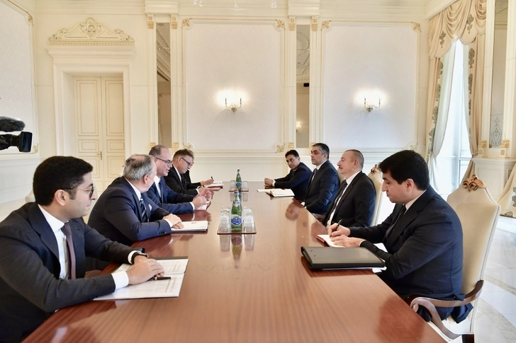 Ильхам Алиев принял делегацию во главе с министром транспорта, инноваций и технологий Австрии – ОБНОВЛЕНО