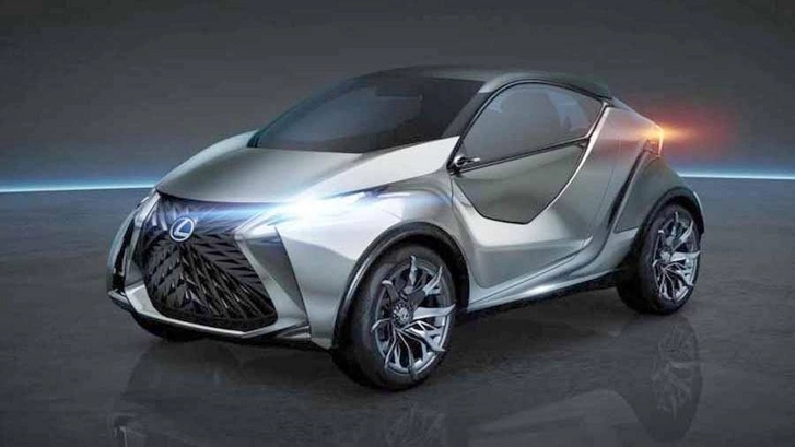 Lexus представит концептуальный хетчбэк с необычными фарами