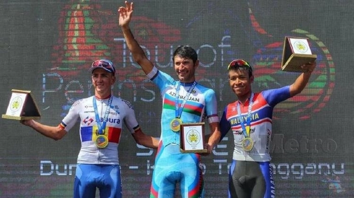 Азербайджанский велосипедист выиграл турнир в Малайзии