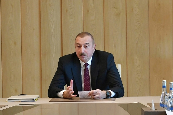 Состоялось экономическое совещание при Президенте Азербайджана Ильхаме Алиеве - ВИДЕО