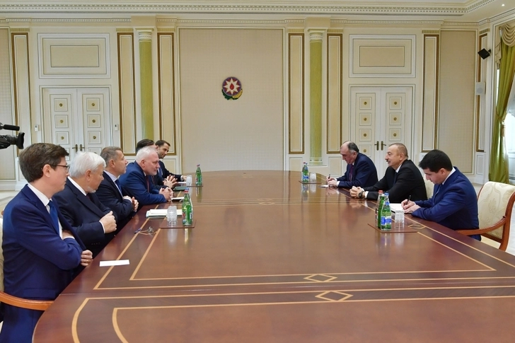 Президент Ильхам Алиев принял сопредседателей Минской группы ОБСЕ - ОБНОВЛЕНО - ВИДЕО