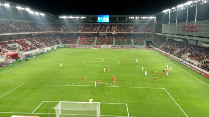 Изменен стадион матча Словакия – Азербайджан