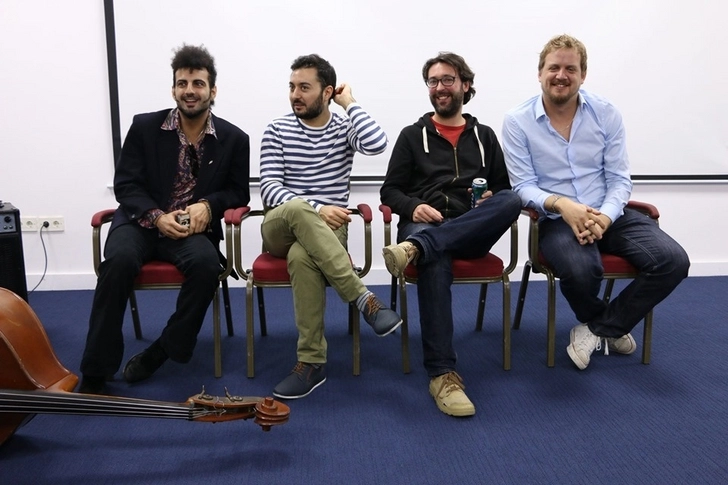 В Баку прошел мастер-класс известной бельгийской джазовой группы - ФОТО