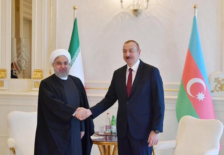 Ильхам Алиев провел встречу с Хасаном Роухани – ФОТО/ОБНОВЛЕНО
