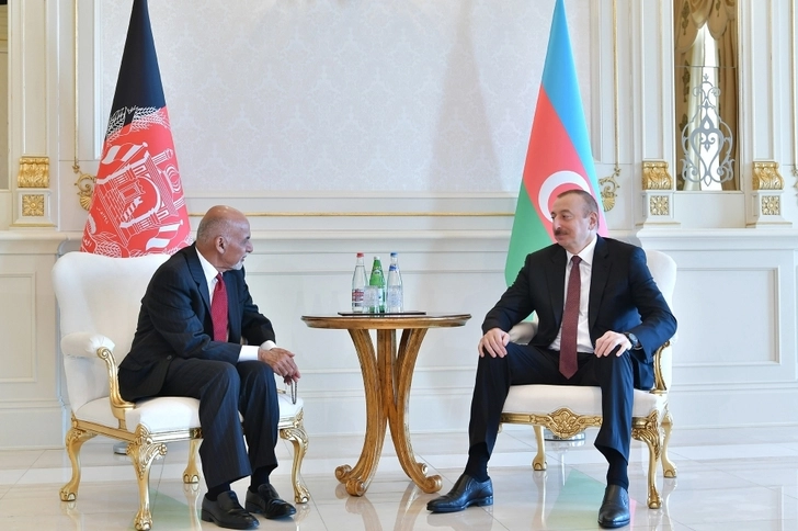 Президент Азербайджана Ильхам Алиев встретился с Президентом Афганистана Мохаммадом Ашрафом Гани - ОБНОВЛЕНО