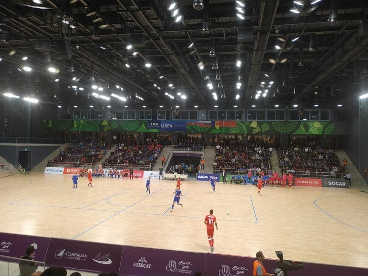 Сборная Азербайджана по футзалу стала первой в отборочной группе