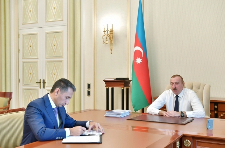 Президент Ильхам Алиев принял председателя Открытого акционерного общества «Азеркосмос» – ОБНОВЛЕНО