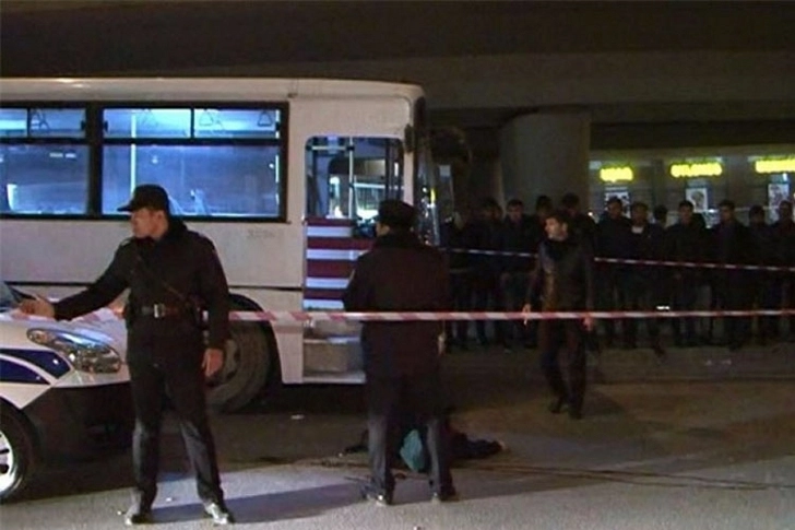 В Баку столкнулись два автобуса: 9 пострадавших