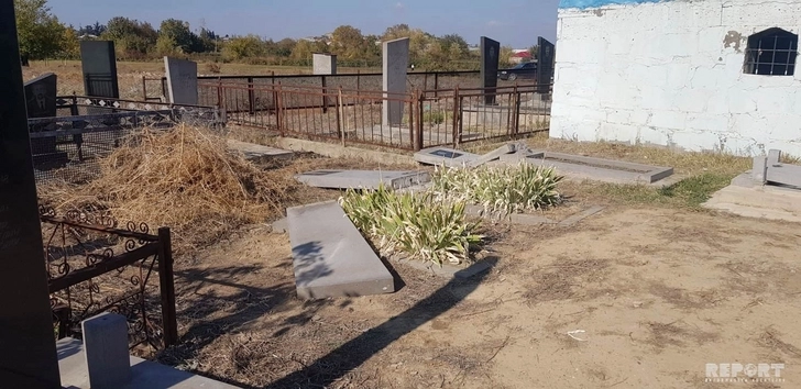 В Грузии осквернили азербайджанские могилы - ФОТО