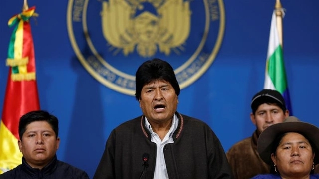 Президент Боливии Эво Моралес объявил об отставке из-за протестов