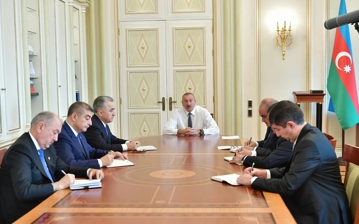 Президент Азербайджана принял новоназначенных глав ИВ – ОБНОВЛЕНО/ФОТО