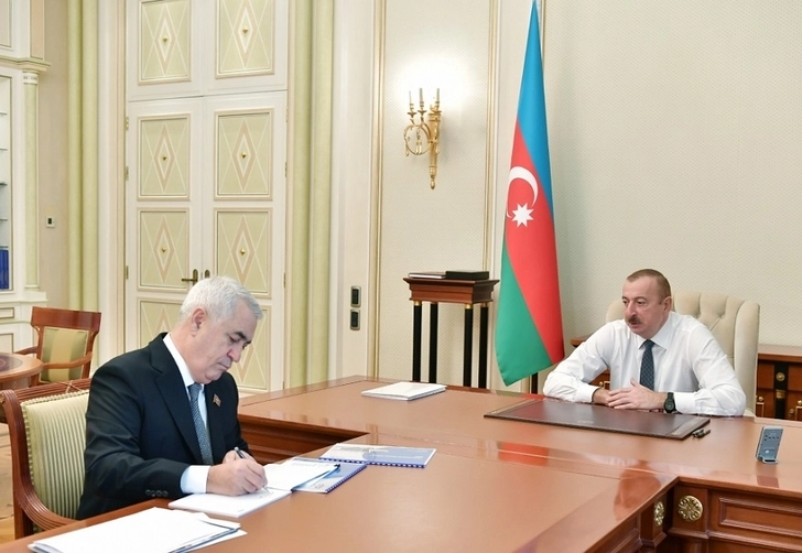 Ильхам Алиев принял председателя ЗАО «Азербайджанские железные дороги» – ОБНОВЛЕНО
