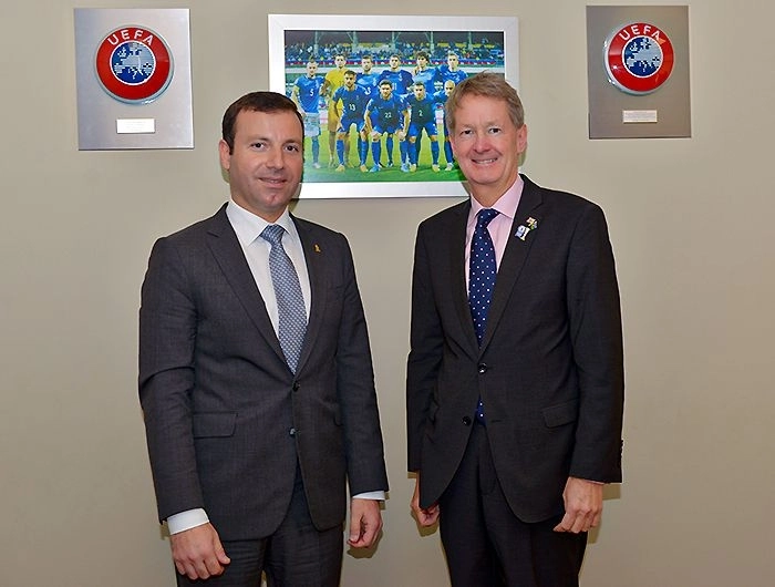 Генеральный секретарь АФФА встретился с послом Великобритании