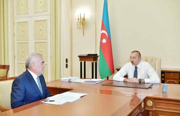 Президент Азербайджана принял председателя Верховного меджлиса Нахчыванской АР - ВИДЕО/ОБНОВЛЕНО