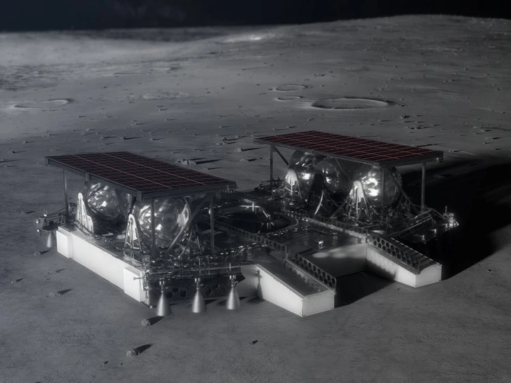 NASA рассказало, как может выглядеть будущий роботизированный лунный модуль
