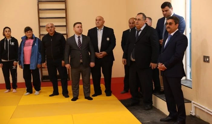 В Азербайджане состоялось открытие новых залов по дзюдо и боксу