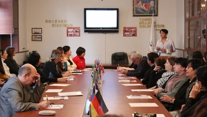 В Баку состоялся семинар Учебно-методического центра русского языка РИКЦ - ФОТО