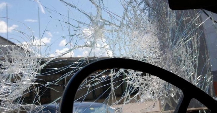 В Агстафе столкнулись два автомобиля: 5 пострадавших