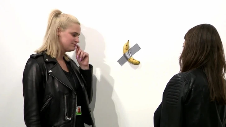 На выставке в США продан банан за 120 тысяч долларов - ФОТО