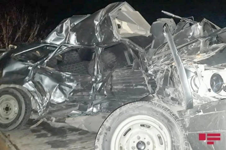 В Барде столкнулись два автомобиля, погиб один человек – ФОТО