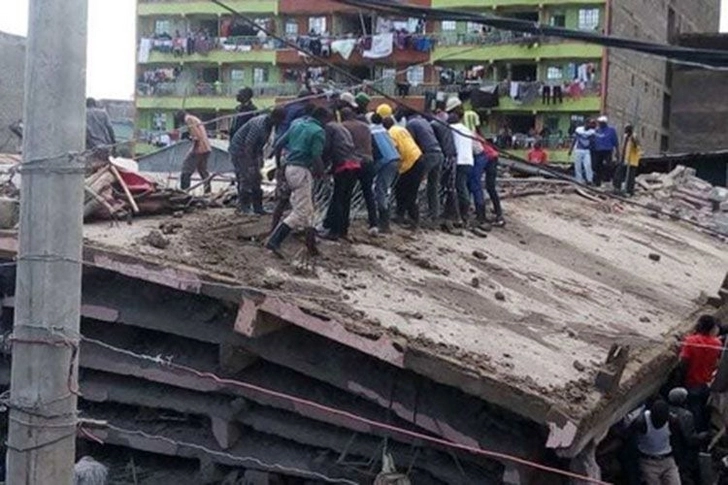 Число погибших при обрушении жилого дома в столице Кении увеличилось до семи