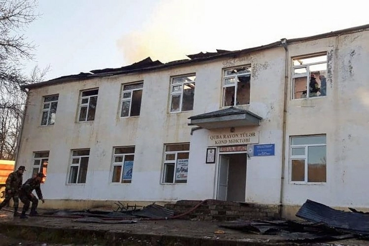Отдел образования Губинского района: Во время пожара в школе эвакуирован 21 ученик - ФОТО