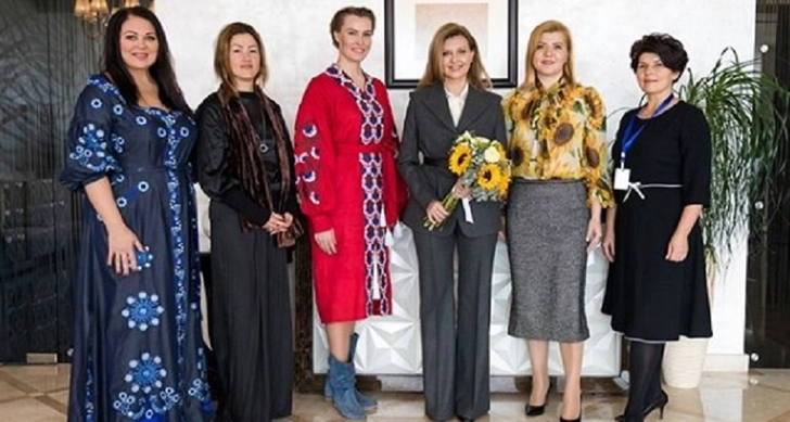 Елена Зеленская встретилась с украинскими бизнес-леди в Азербайджане - ФОТО