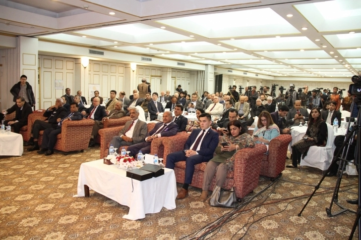На международной конференции говорилось о роли Азербайджана в инициативе «Один пояс, один путь» - ФОТО
