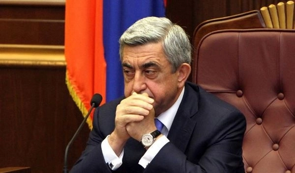 В Армении арестовано имущество Саргсяна
