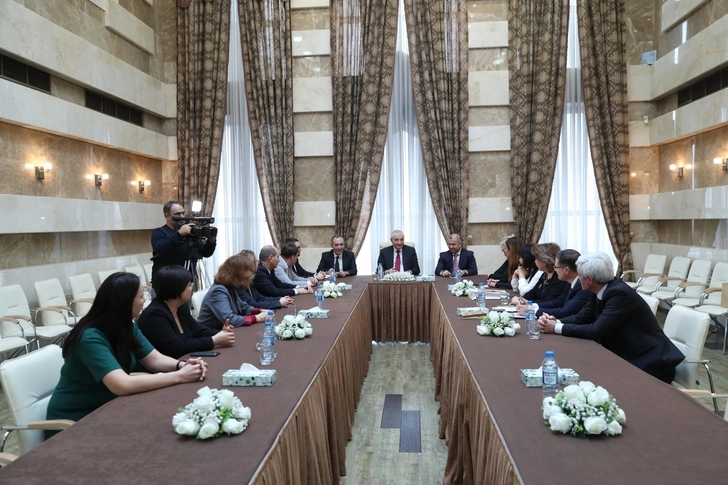 Мазахир Панахов встретился с представителями стран, которые будут наблюдать за муниципальными выборами