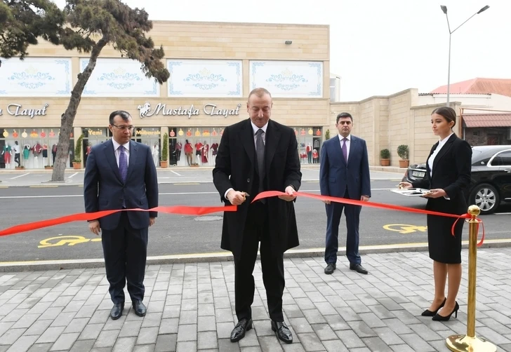 Президент Азербайджана Ильхам Алиев принял участие в открытии центра DOST №2 - ФОТО
