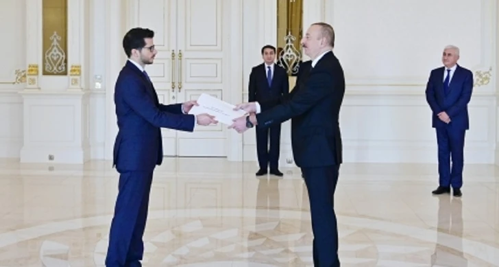 Президент Азербайджана принял верительные грамоты нового посла Израиля - ОБНОВЛЕНО