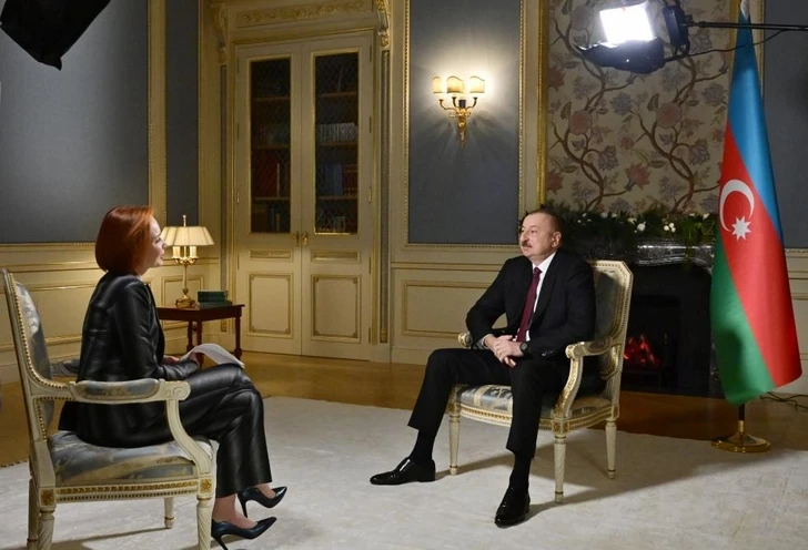 Президент Азербайджанской Республики Ильхам Алиев дал интервью телеканалу «Россия-24» - ОБНОВЛЕНО -  ВИДЕО