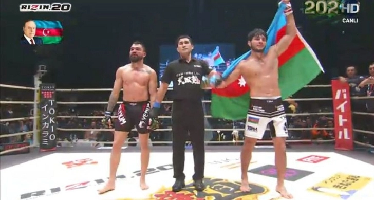 Азербайджанский боец стал чемпионом Гран-при Rizin в Японии - ВИДЕО - ОБНОВЛЕНО