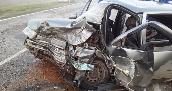 Свыше десяти человек пострадали в аварии на северо-западе Азербайджана - ВИДЕО
