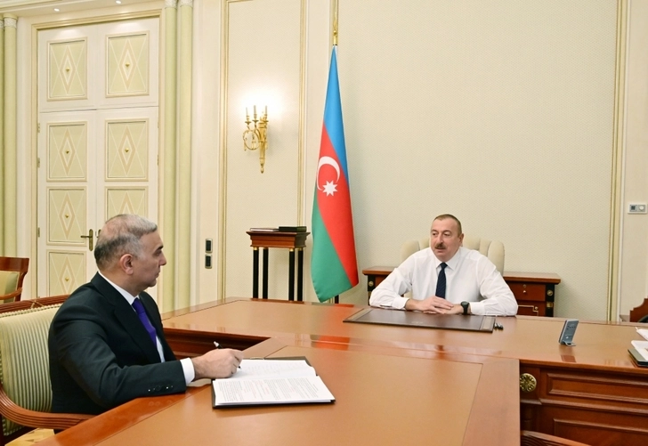 Ильхам Алиев принял Вугара Ахмедова в связи с назначением на должность председателя ОАО «Азеришыг» – ОБНОВЛЕНО