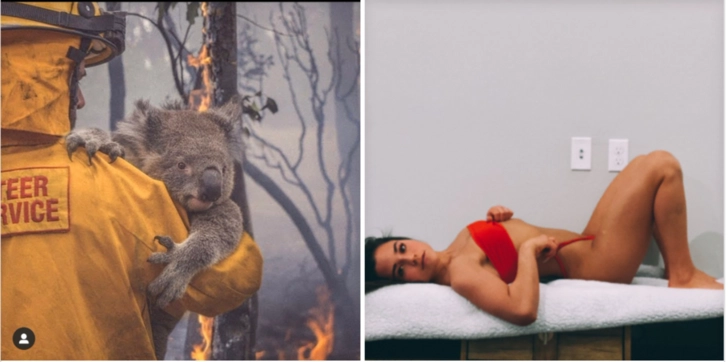 В Сети запущен эротический флешмоб для борьбы с пожарами в Австралии – ФОТО