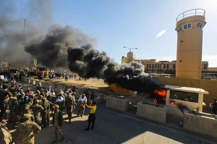 Ракета упала у авиабазы Балад к северу от Багдада