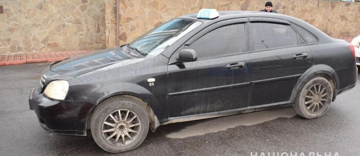 В Украине арестован Азербайджанец, угнавший автомобиль такси
