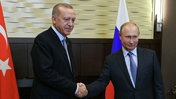 Путин встретится с Эрдоганом в Берлине