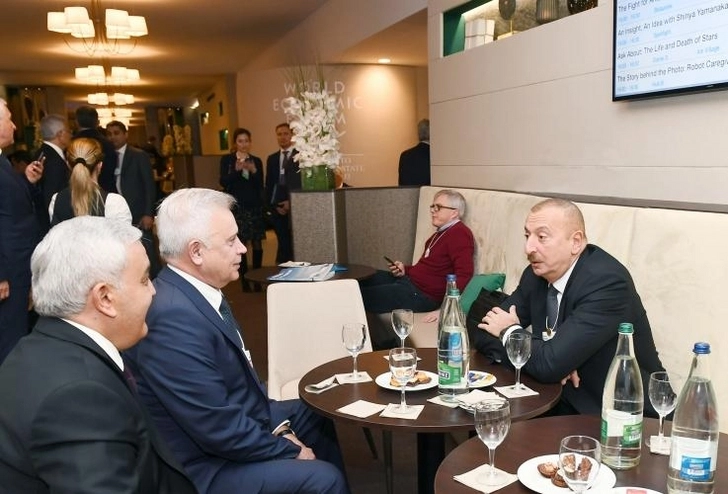 Ильхам Алиев встретился в Давосе с президентом «LUKOIL» – ФОТО