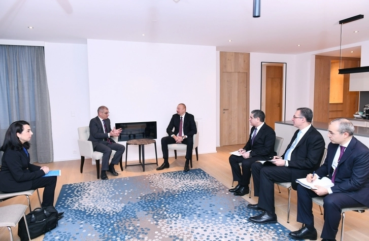 Состоялась встреча Ильхама Алиева с президентом компании Procter and Gamble Europe