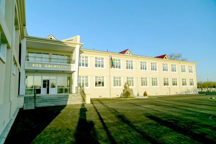 По инициативе Фонда Гейдара Алиева в Сальяне построено новое школьное здание - ФОТО