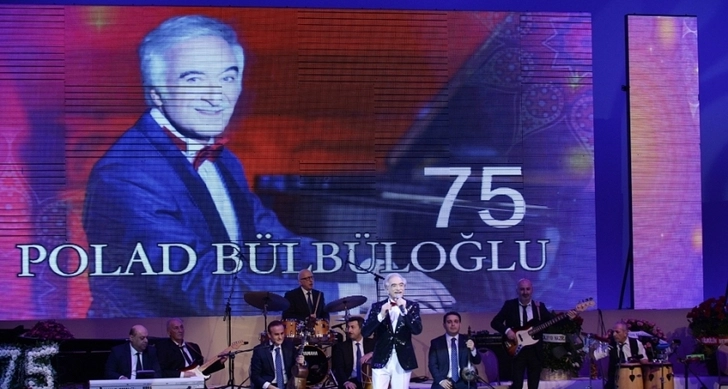 В Баку прошел юбилейный концерт Полада Бюльбюльоглу - ФОТО