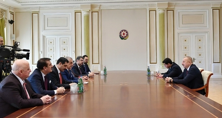 Ильхам Алиев принял главу межпарламентской группы дружбы Турция-Азербайджан – ОБНОВЛЕНО