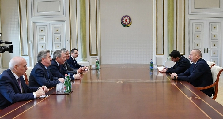 Президент Азербайджана принял делегацию Госдумы РФ – ОБНОВЛЕНО