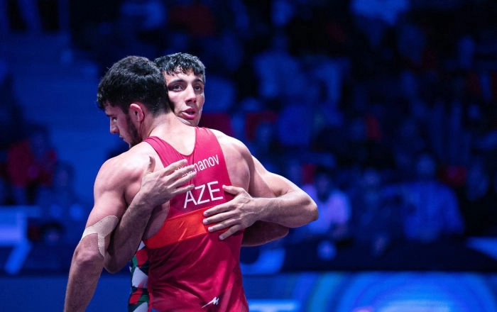 Азербайджанский борец одолел армянина на чемпионате Европы