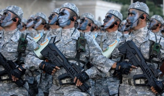 Азербайджан занимает 10-е место в списке самых милитаризованных стран мира