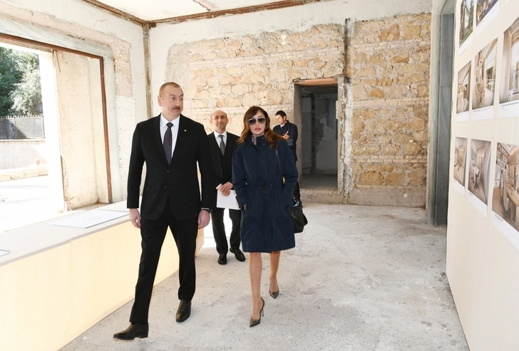 Президент ознакомился со зданием, предназначенным для Азербайджанского культурного центра в Риме- ОБНОВЛЕНО